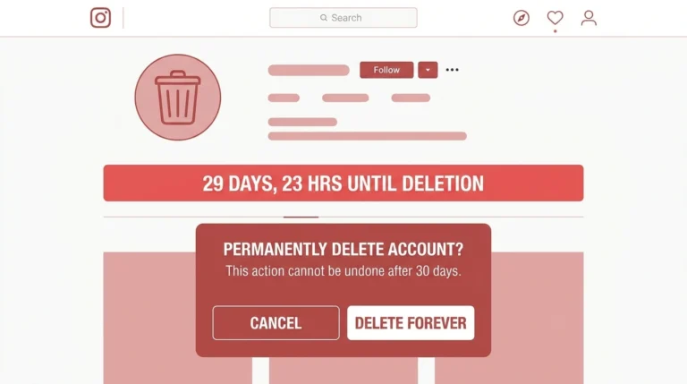 Delete an Instagram Account Permanently
