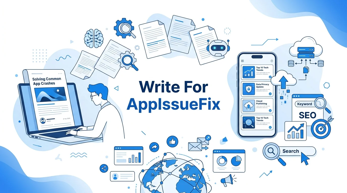 Write for Appissuefix