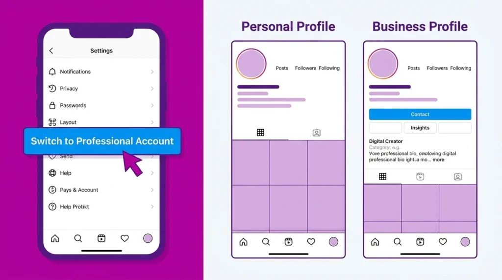 Switch to an Instagram Business Account